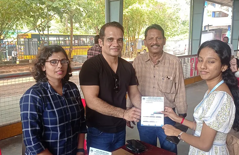 IIMM at Spectrum inter state management fest by Holy Grace College, Mala. Students with IIMM.